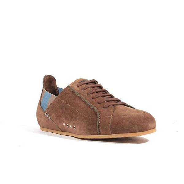 Gucci Sneakers / Shoes for Men Brown Suede Driving Lace-Ups (GGM1517)-AmbrogioShoes