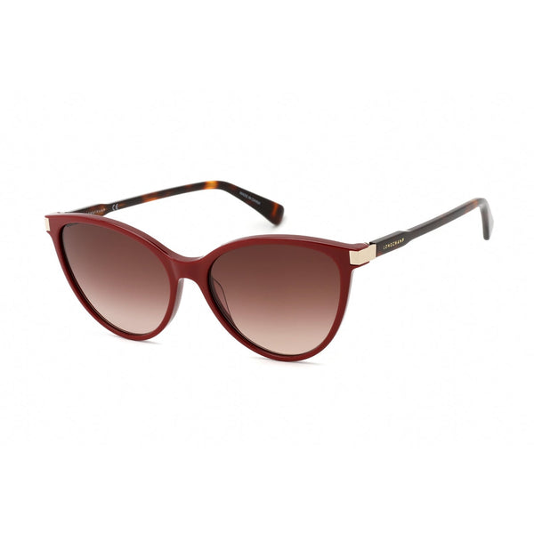 Longchamp LO624S Sunglasses Red/Tortoise / Brown Gradient-AmbrogioShoes