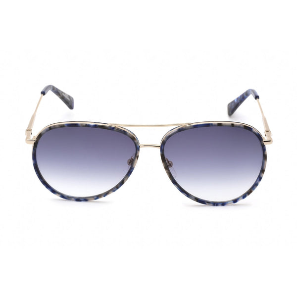 Longchamp LO684S Sunglasses GOLD/BLUE/Blue Gradient-AmbrogioShoes