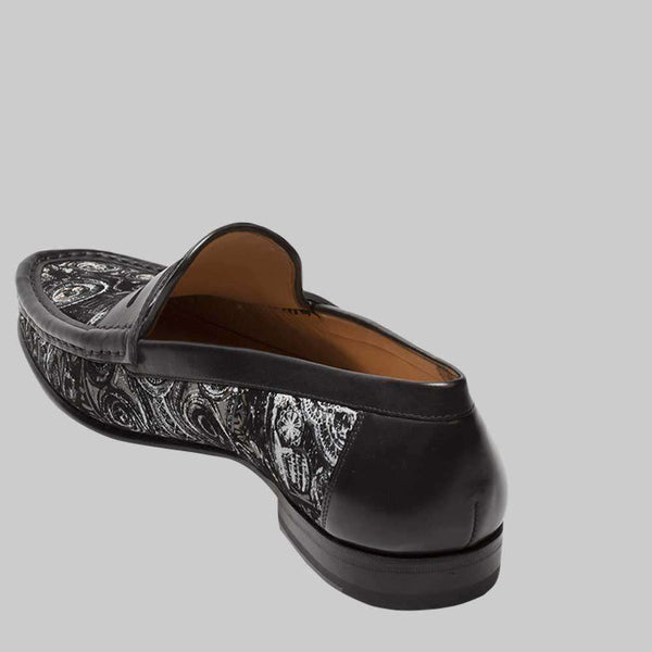 Mezlan Mens Luxury Shoes Lares II Black Suede Moccasins 7168-1 (MZ2320)-AmbrogioShoes