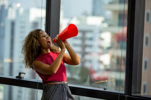 Women Shouting On Megaphone 2021 08 30 21 07 54 Utc